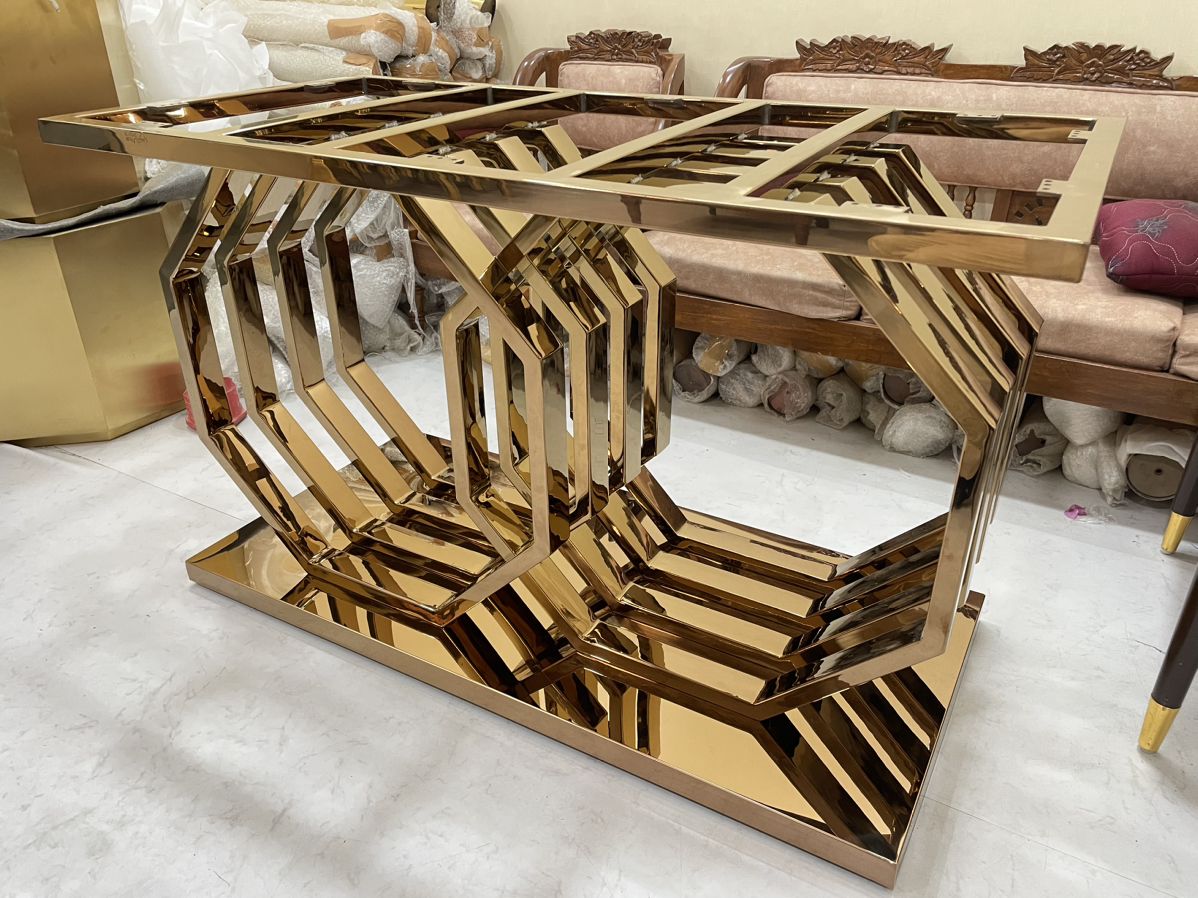 Exclusive Unique PVD Designer Table India